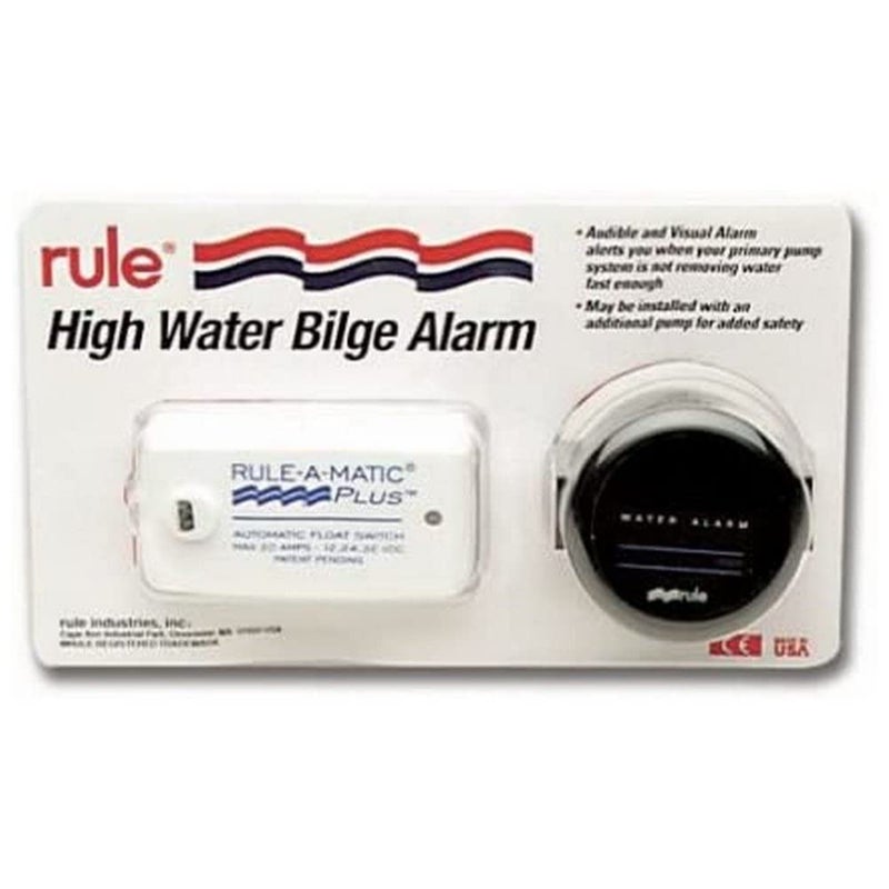 Rule High Water Bilge Alarm w/Switch & Gauge - 24V - Image 2